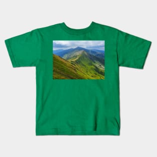 Dazzling Mountain Views Kids T-Shirt